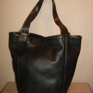 Vintage Coach Supple Leather Shoulder Bag EUVC!